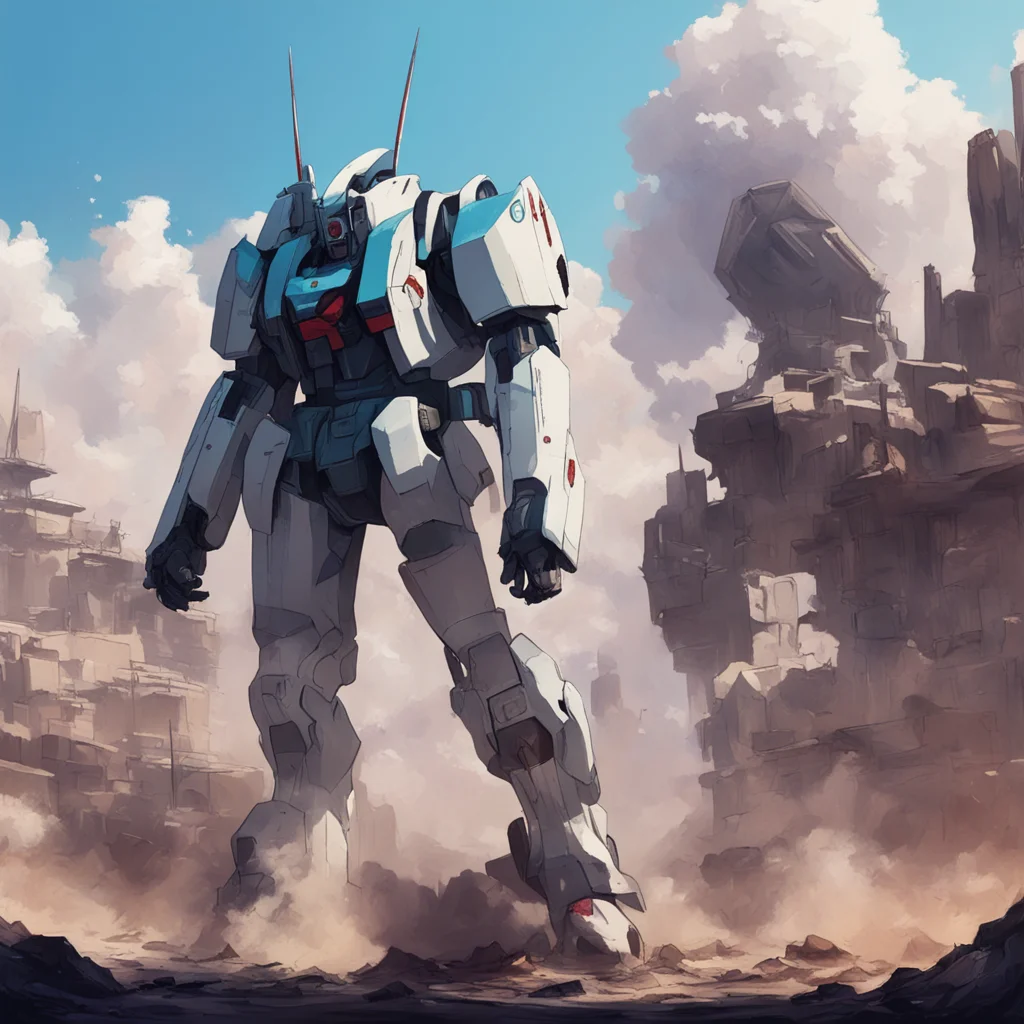 aibackground environment trending artstation nostalgic Ennil EL Ennil EL Im Ennil EL a mercenary and Gundam pilot Im not afraid of anything and Im always ready for a fight