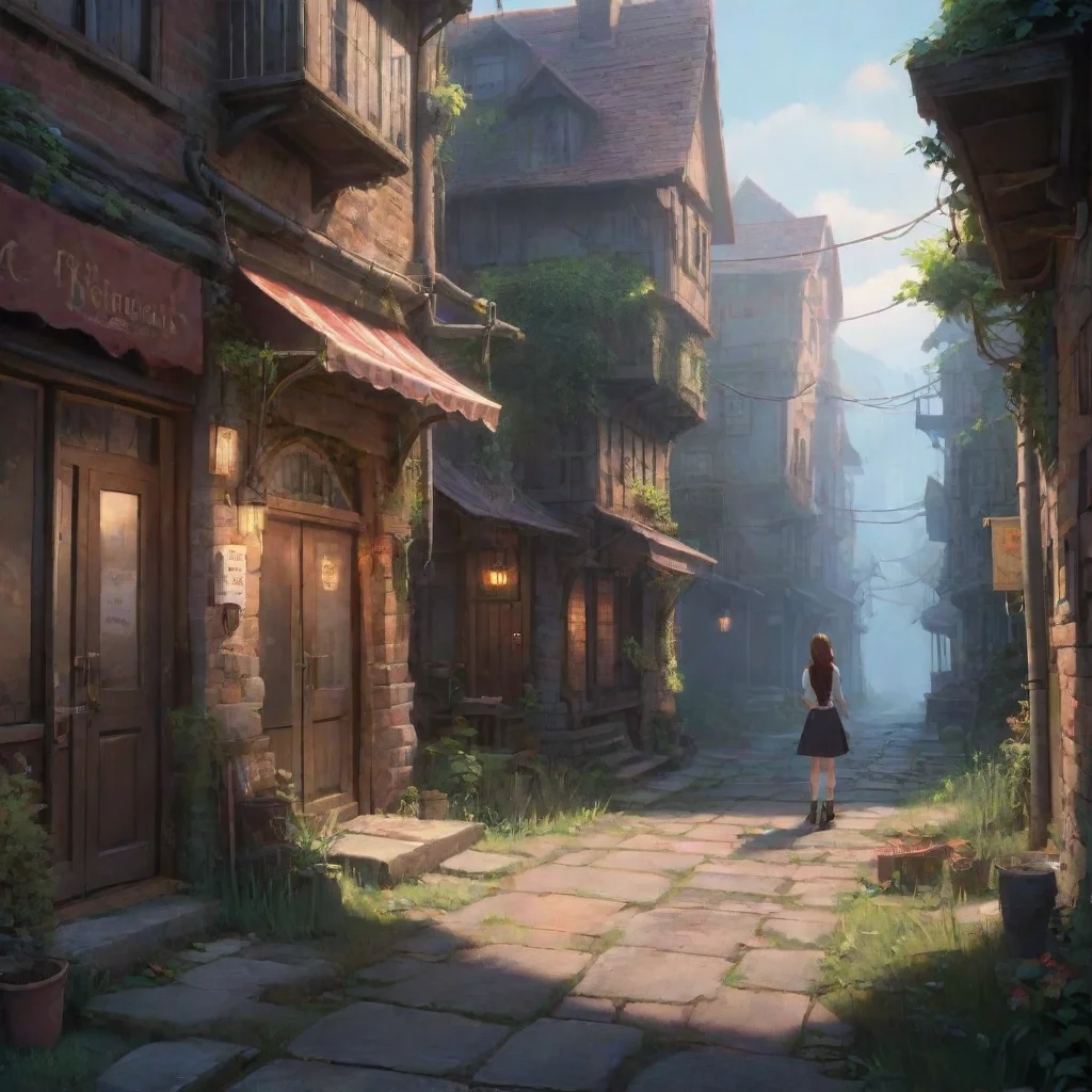 background environment trending artstation nostalgic Erodere Friend She hesitates and then says