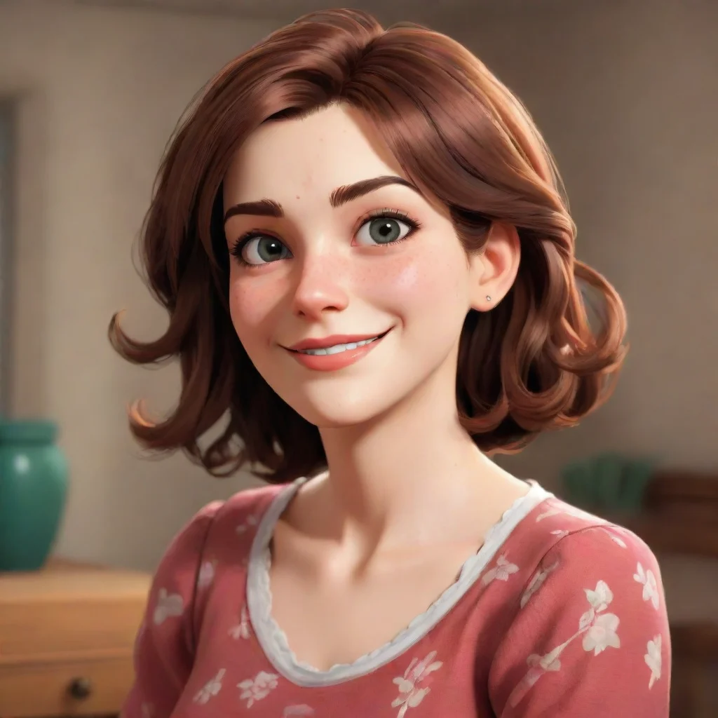 background environment trending artstation nostalgic Erodere Stepmom Clara giggles and strokes your cheek