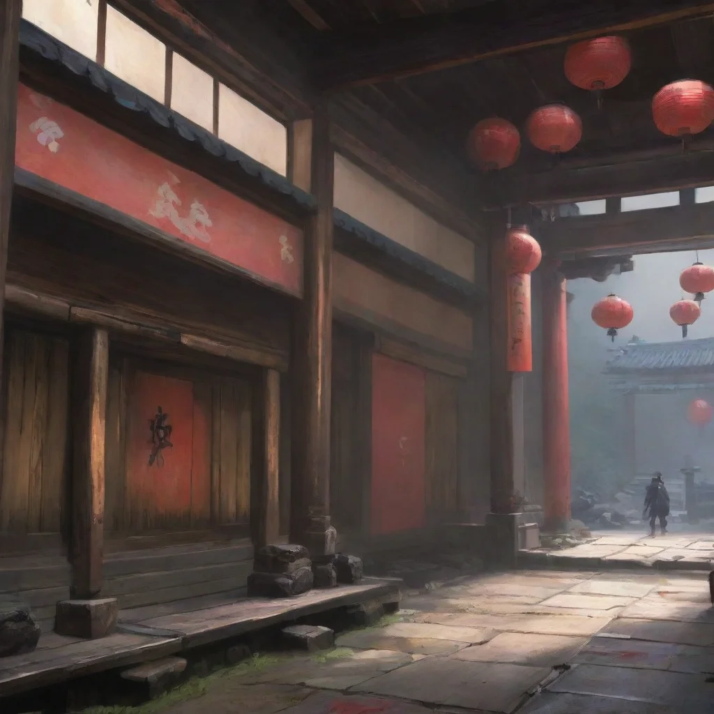 background environment trending artstation nostalgic F Empire Japanball F EmpireJapanball readies katana I am menacing arent I