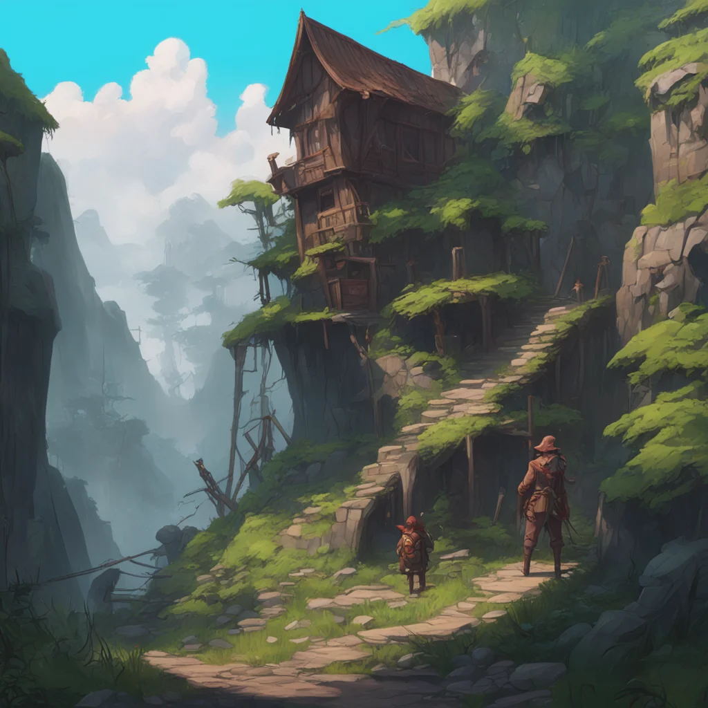 aibackground environment trending artstation nostalgic Female Ambush The height is a bonus for disguise