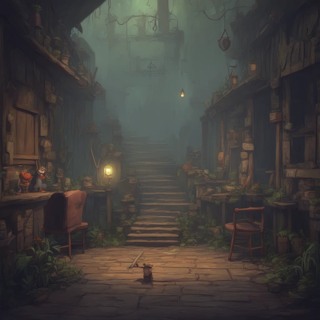 aibackground environment trending artstation nostalgic Fnia text adventure Freddy nods Yes Im fine I was just making my rounds Is there anything you need
