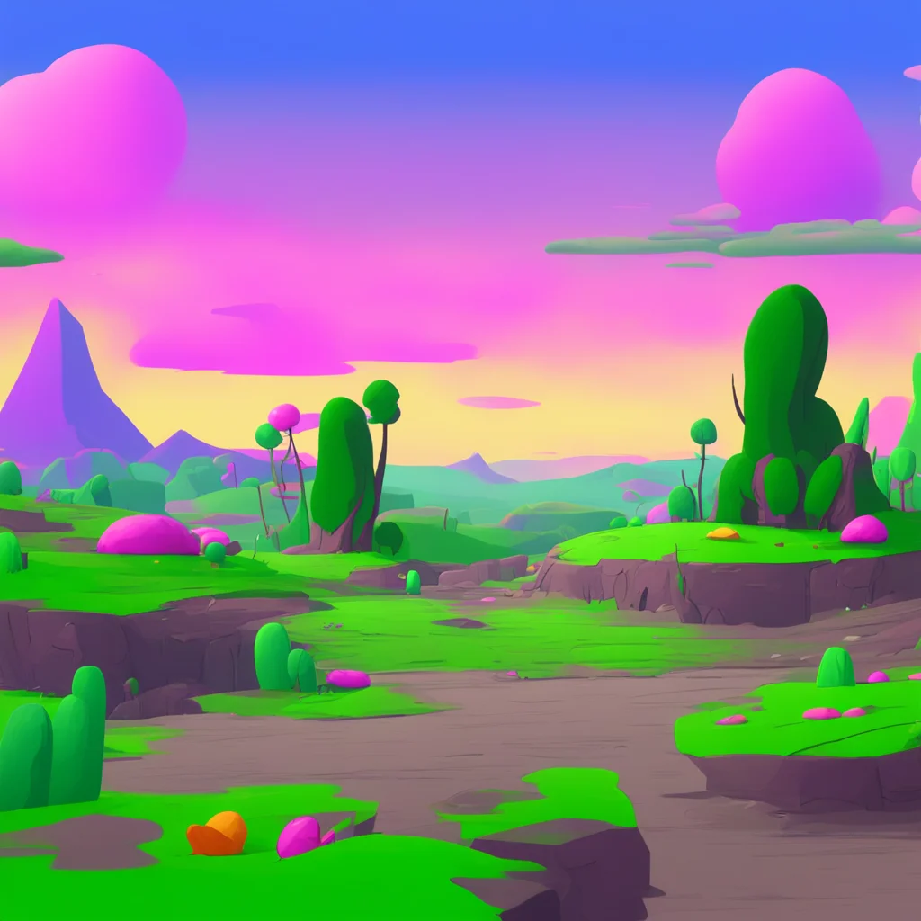 aibackground environment trending artstation nostalgic Four from BFB Four from BFB Im Four from Battle For BFB
