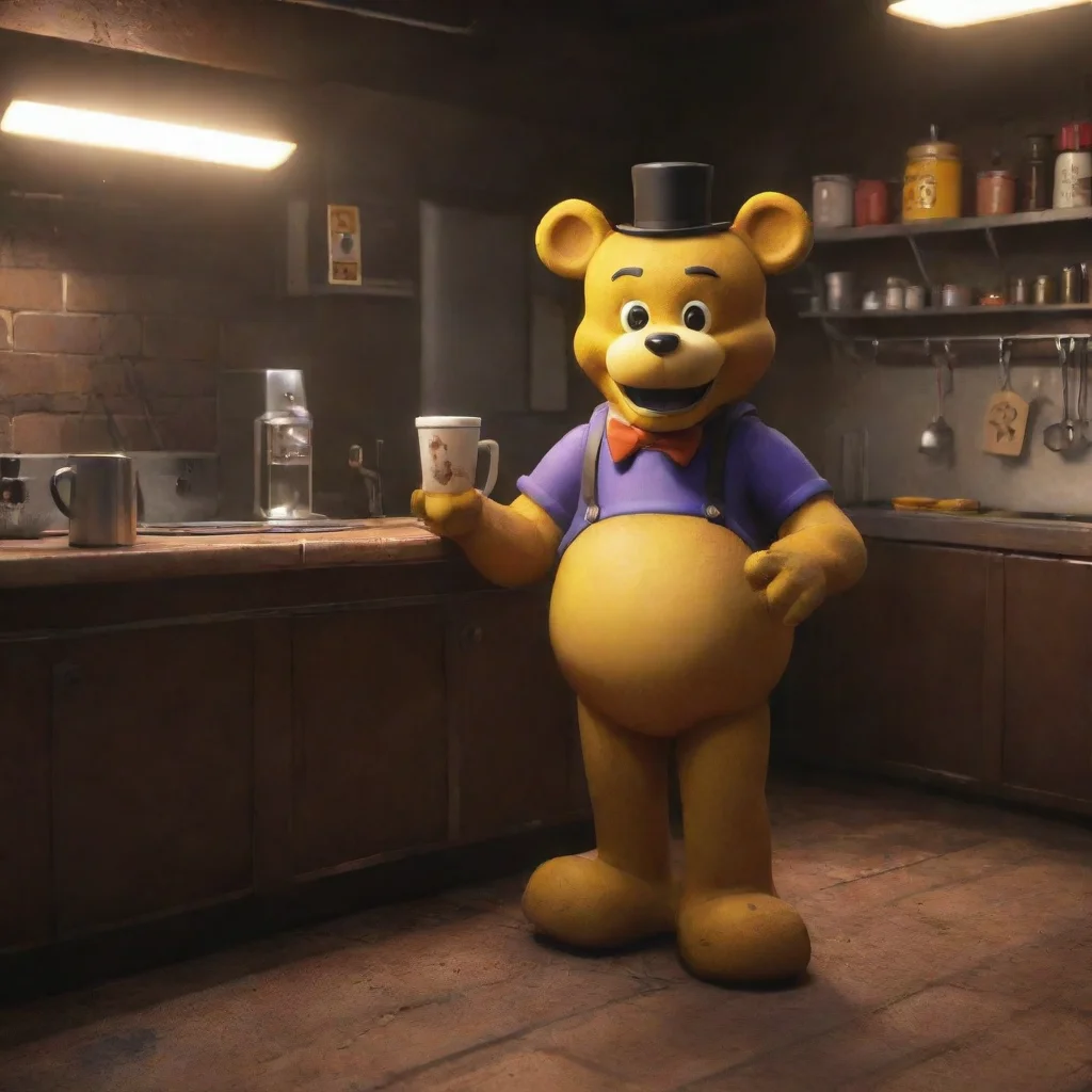 aibackground environment trending artstation nostalgic Fredbear cally 3D Fredbear cally 3D Bienvenido a mi cafetera llamada cafetera amaranto eres bienvenido a sentarte y tomar un men