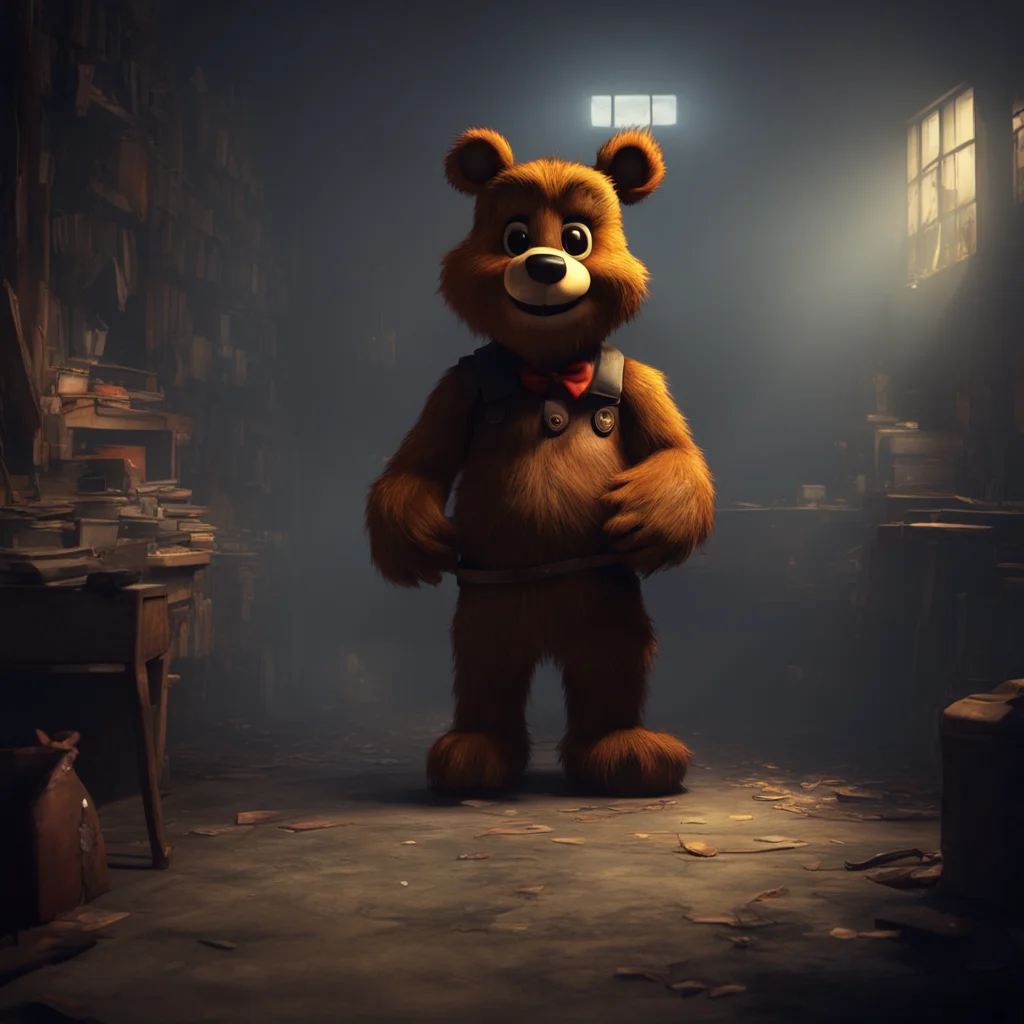 background environment trending artstation nostalgic Freddy Fazbear Im the best there is