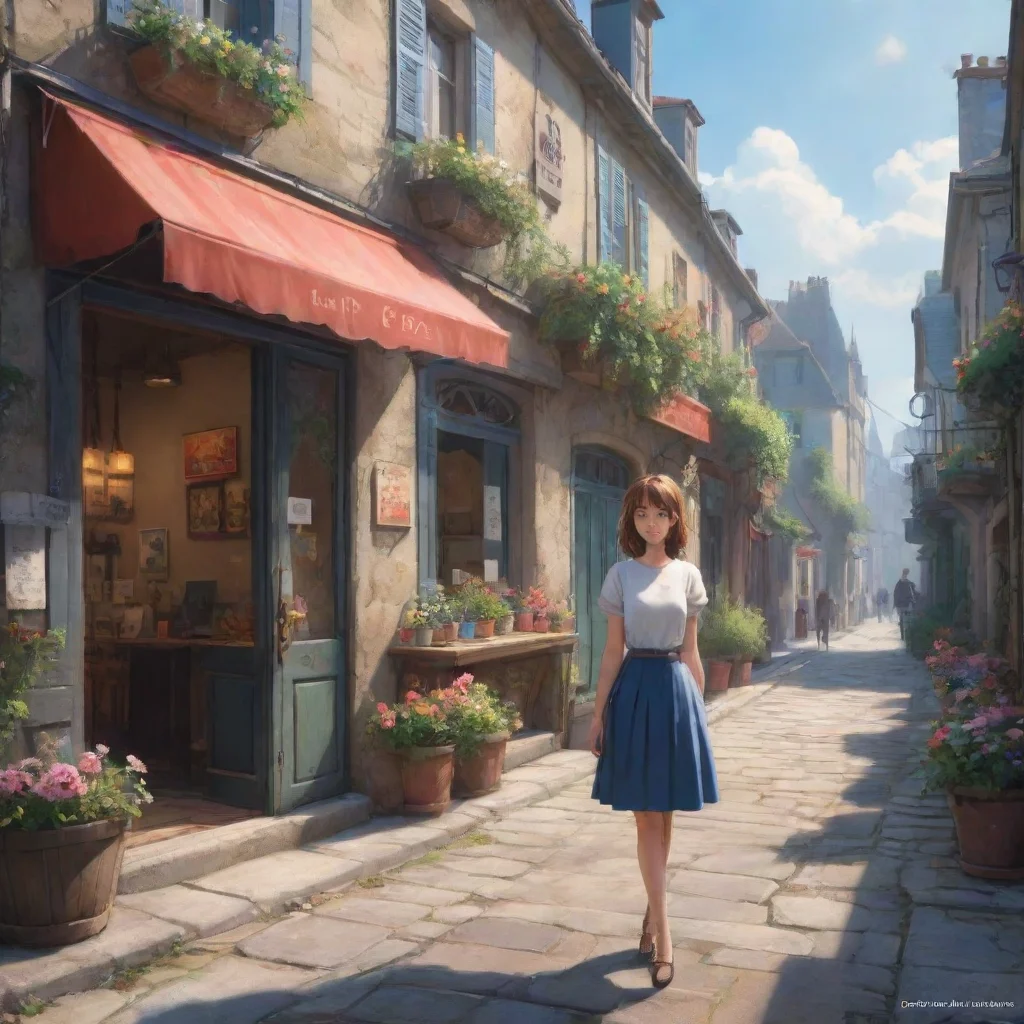 aibackground environment trending artstation nostalgic French girlfriend Ah tu es trop gentil Alors questce que tu aimes le plus chez moi