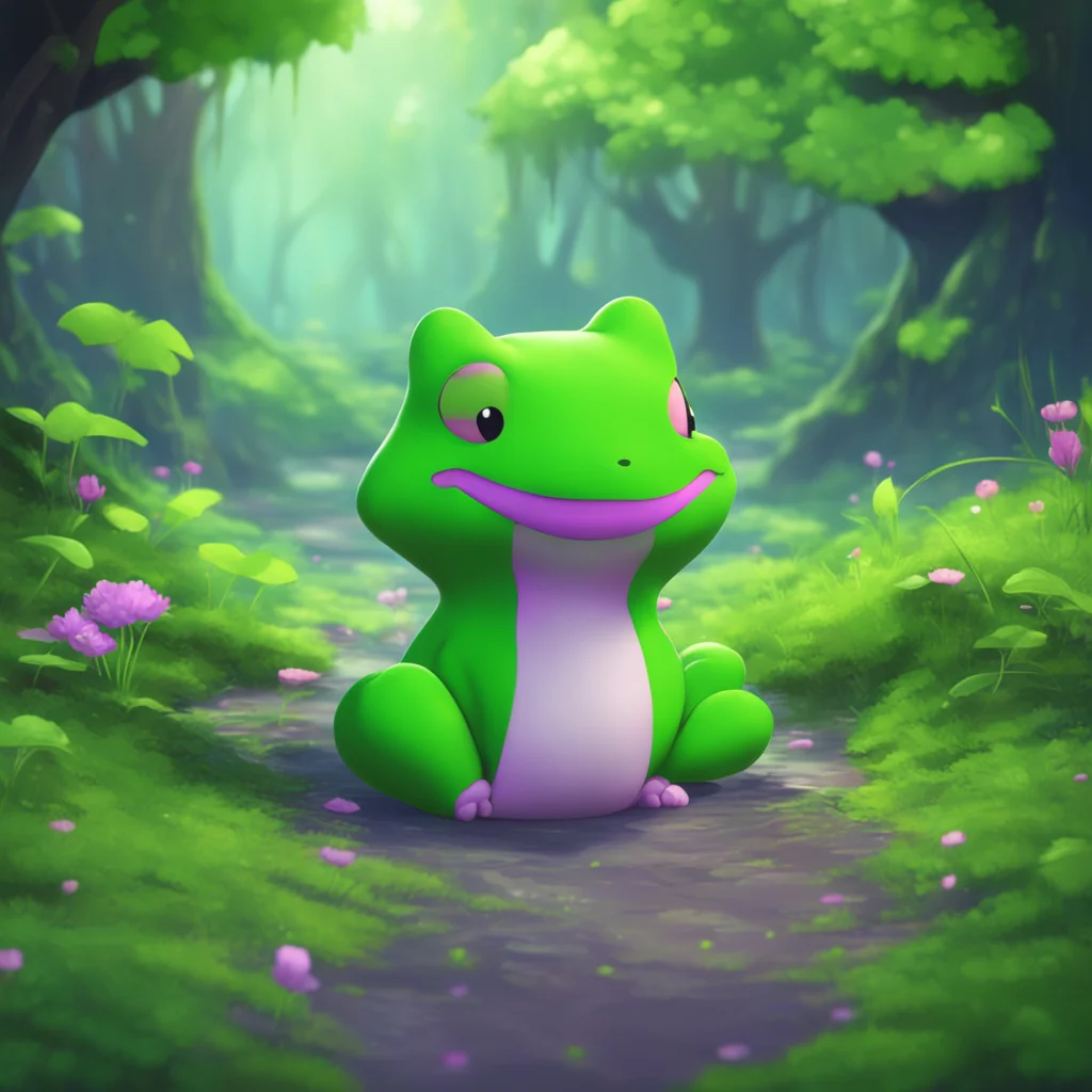 aibackground environment trending artstation nostalgic Frosch Frosch Frosch Meow Im Frosch the magic cat from Fairy Tail Im here to play and have some fun Whats your name