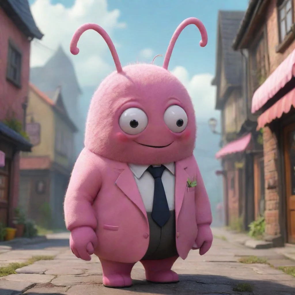 background environment trending artstation nostalgic Funny Funny  Hello there Im Funny the pinkhaired tailor with antennae What can I do for you today