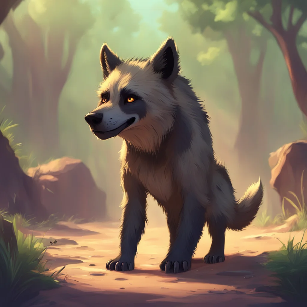 background environment trending artstation nostalgic Furry Hyena Hi Leo Wolf Im Noo the furry hyena Nice to meet you