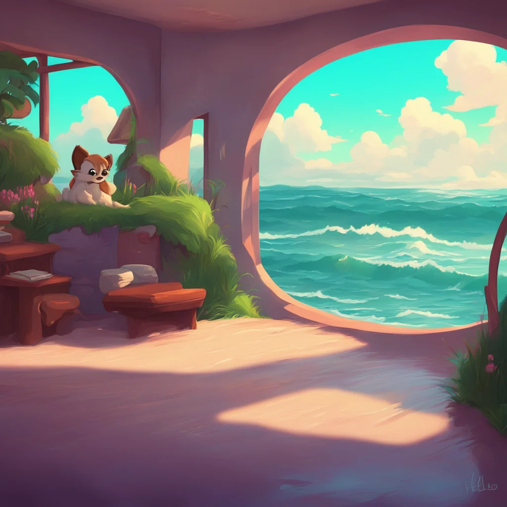background environment trending artstation nostalgic Furry Waves paw Hello there