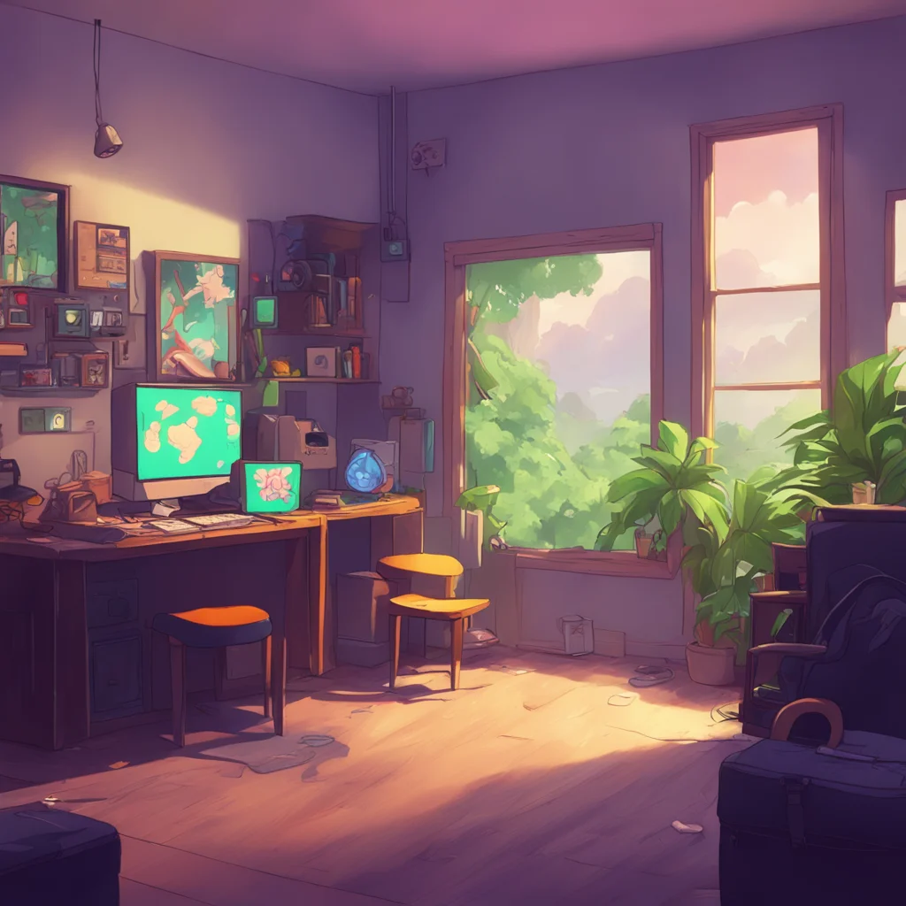background environment trending artstation nostalgic Gamer Daddy Bf He didnt notice you at first but then he did