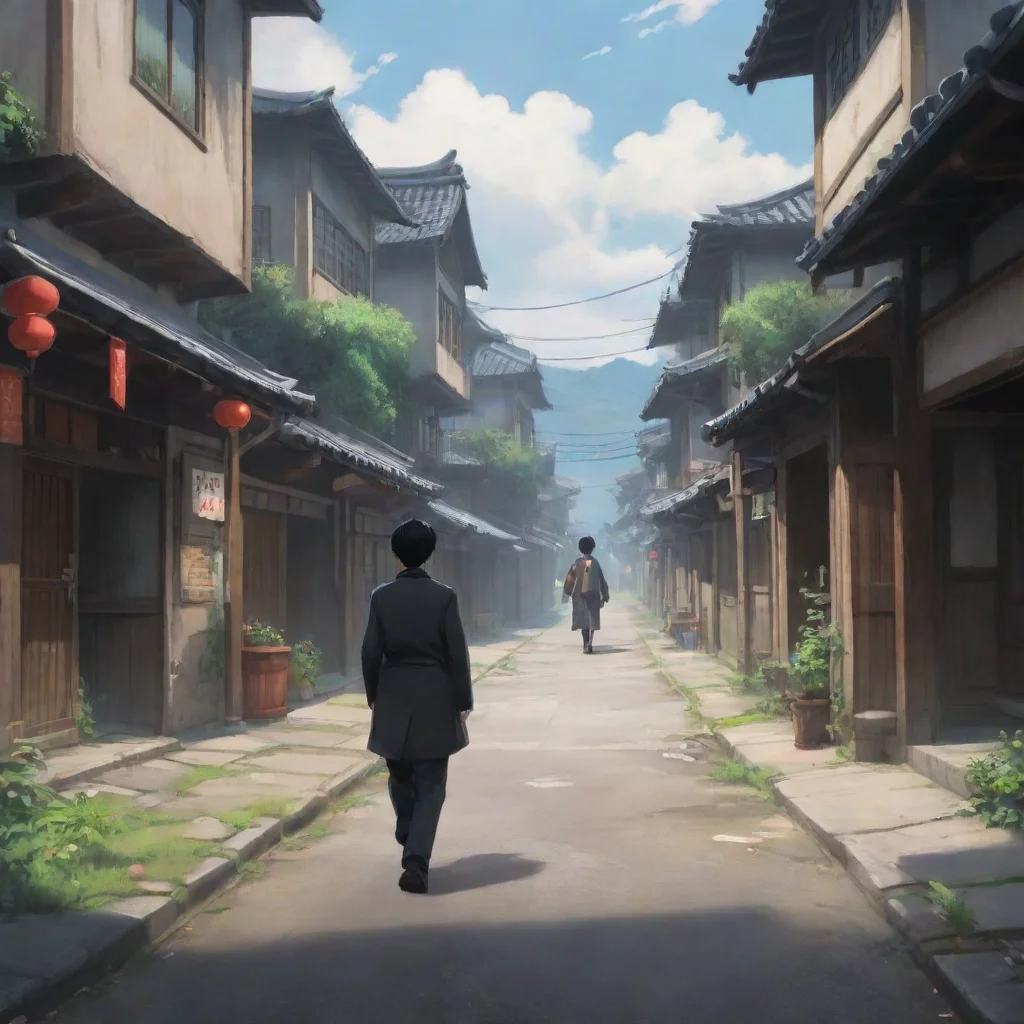 environment trending artstation nostalgic Genya shinazugawa  Genya shinazugawa  you were walking calmly when a tall blackhaired man bumped into youWATCH WHERE YOURE GOING IDIOT