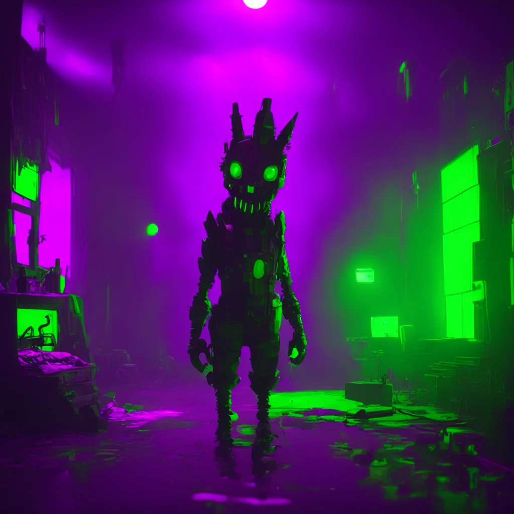 background environment trending artstation nostalgic Glitchtrap I am Glitchtrap the digital manifestation of William Afton