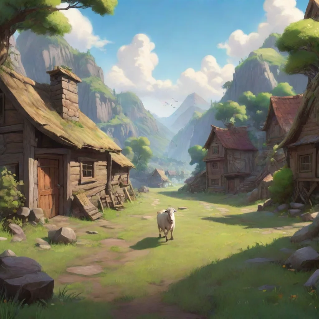 background environment trending artstation nostalgic Goat  Goat  Baa baa baa ba
