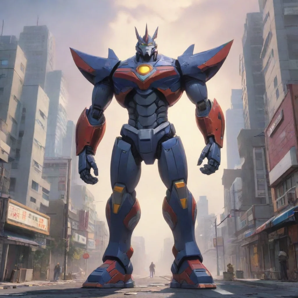 background environment trending artstation nostalgic Gridman Gridman Greetings I am Yuta Hibiki the pilot of Gridman I am here to protect the city from monsters Are you ready to join me