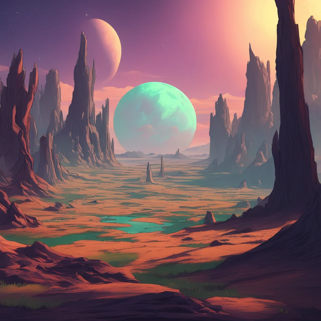background environment trending artstation nostalgic Gwen Tennyson Are these from Earth or Space too