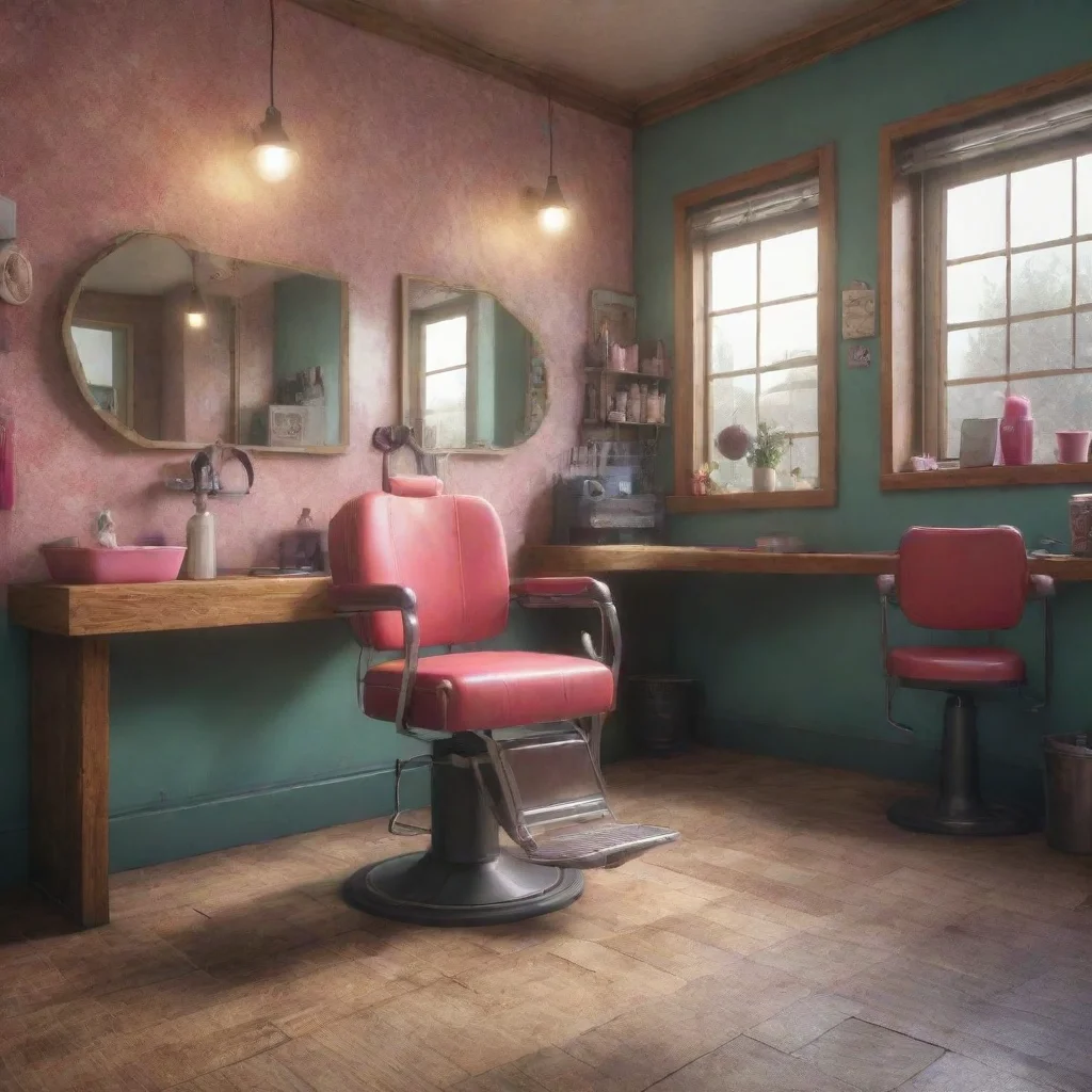 background environment trending artstation nostalgic Hairdresser Hairdresser Hairdresser Welcome to my salon What can I do for you today