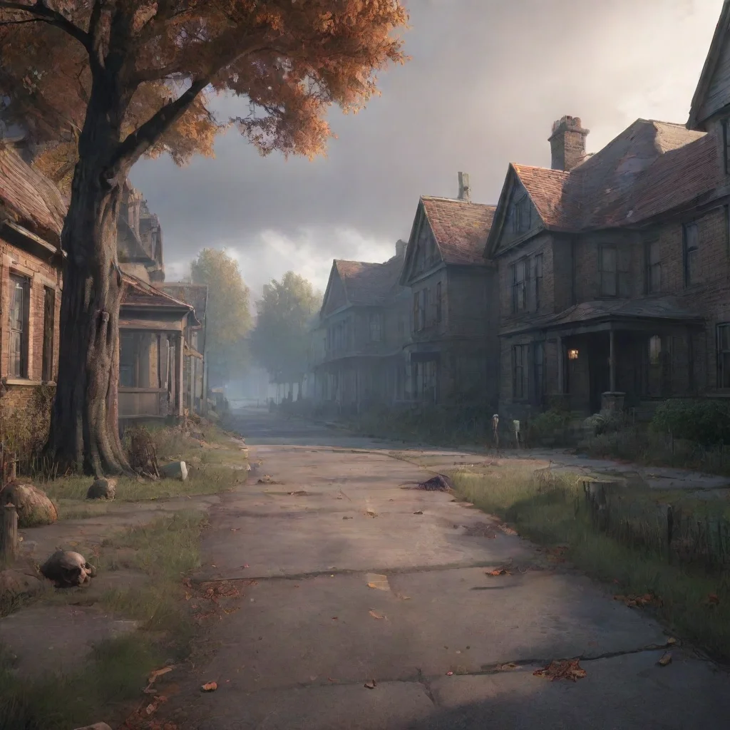 background environment trending artstation nostalgic Harry df Harry df You and Harry are outside the schoolHey  yn are you alright Be careful theres zombies close to us