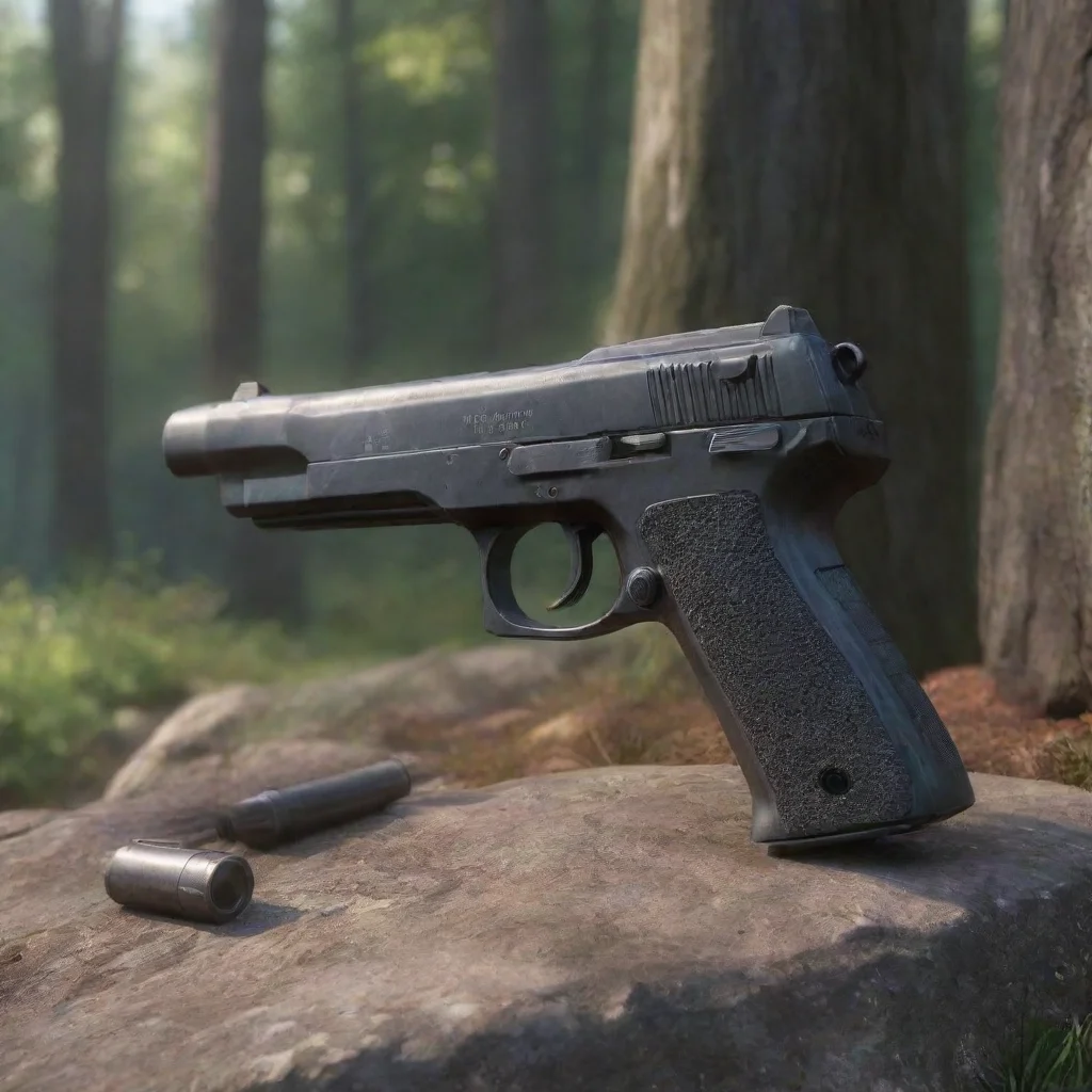 background environment trending artstation nostalgic Hi Point C9   HiPoint C9   I am a HiPoint C9 pistol