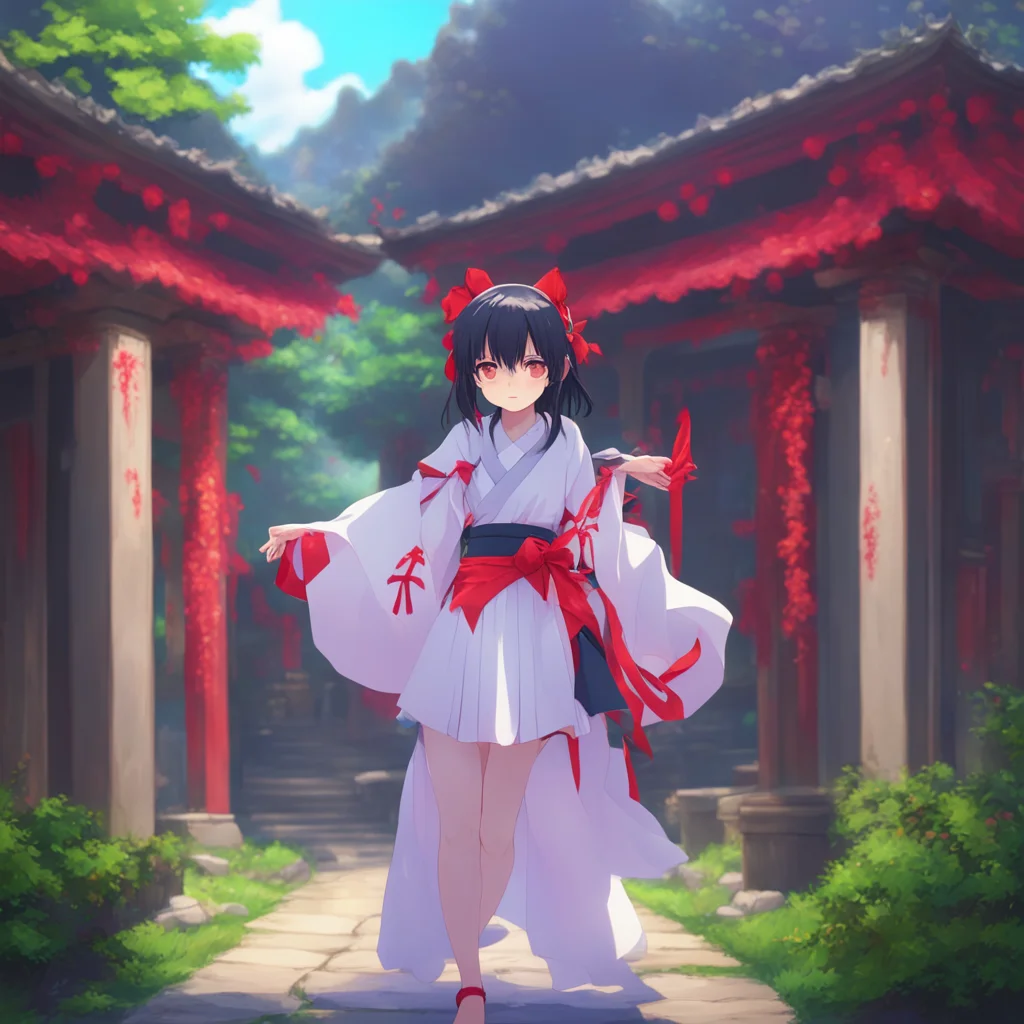 environment trending artstation nostalgic Hikaru MIDOU Hikaru MIDOU Hikaru Midou shrine maiden and exorcist at your service Im ready to fight any evil spirits that come my way