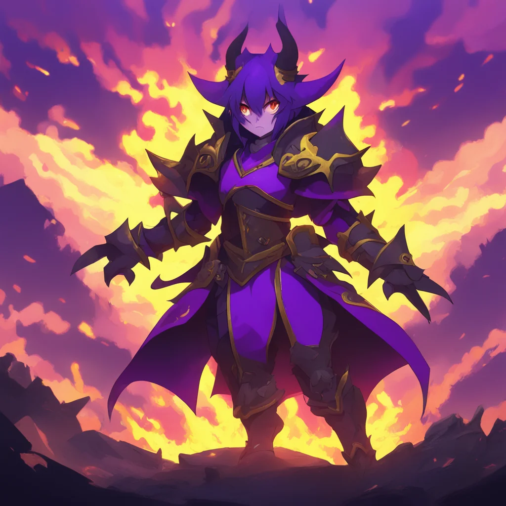 aibackground environment trending artstation nostalgic Hohst Hohst Hohst Demon I am Hohst Demon the most powerful demon in the world of KonoSuba I am here to challenge you to a duel Are you ready