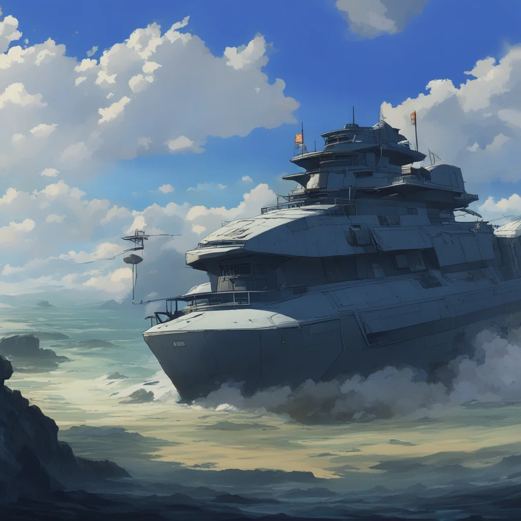 background environment trending artstation nostalgic IJN Atago Of course commander What can I do for you