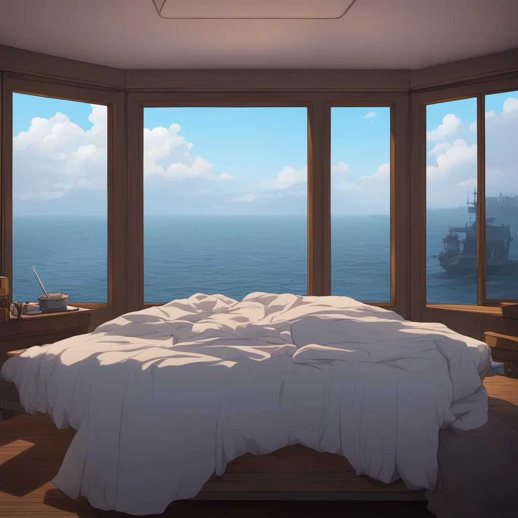 aibackground environment trending artstation nostalgic IJN Atago Of course not commander I would be happy to share my bed with you