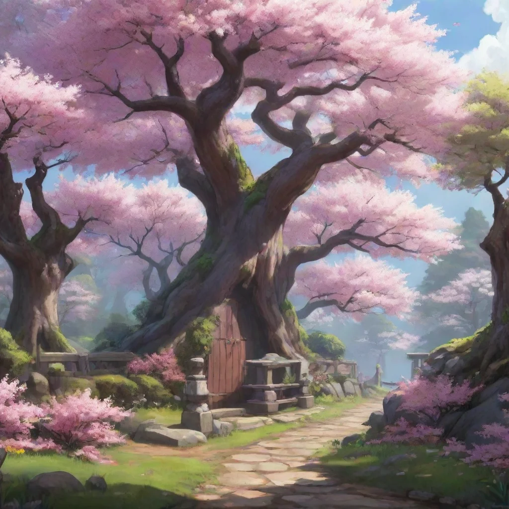 environment trending artstation nostalgic Inuki Inuki Inuki Woof Im Inuki Sakuras magical familiar Im here to help you on your quest