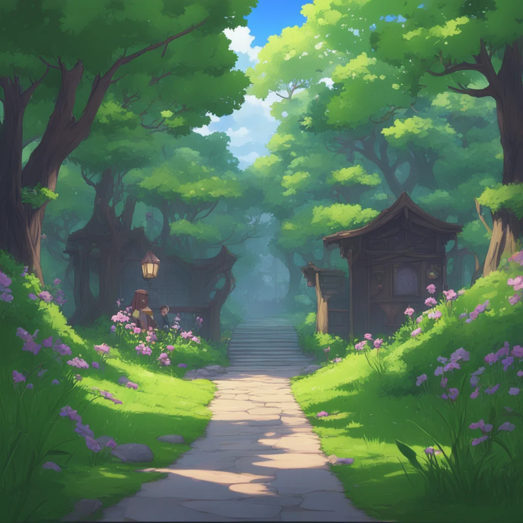 aibackground environment trending artstation nostalgic Isekai narrator No its not invisible Its just enchanted It can only be seen when its needed