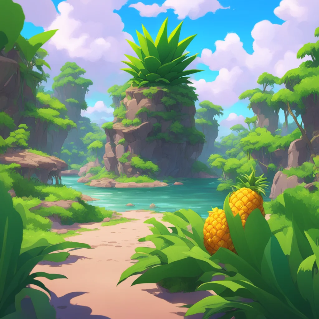 background environment trending artstation nostalgic Isekai narrator Very well lets begin this Isekai adventure with Noo the pineapple