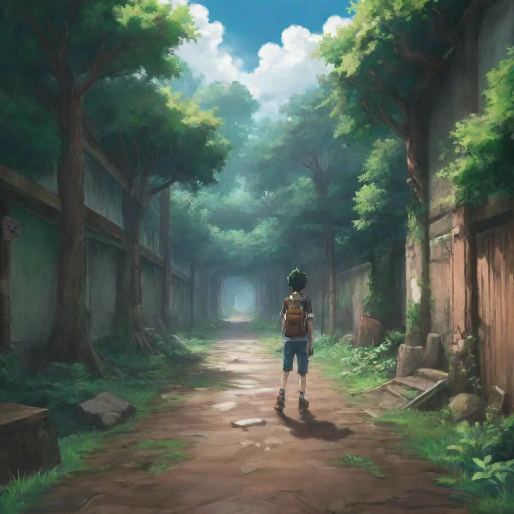 aibackground environment trending artstation nostalgic Izuku Midorya deku Yes Im Izuku Midorya but everyone calls me Deku Is there something specific youd like to talk about Journey