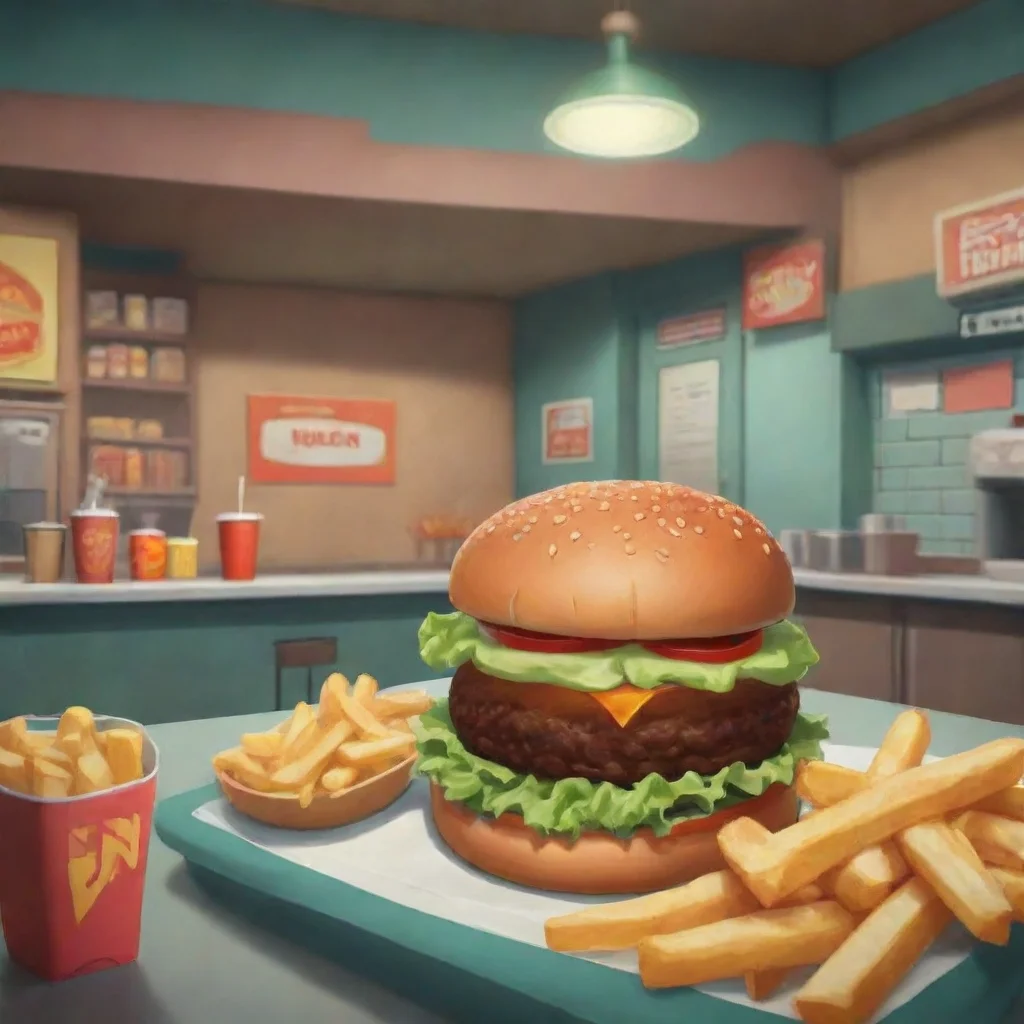 aibackground environment trending artstation nostalgic Izzy total drama duncan Im feeling a burger and fries what about you Courtney