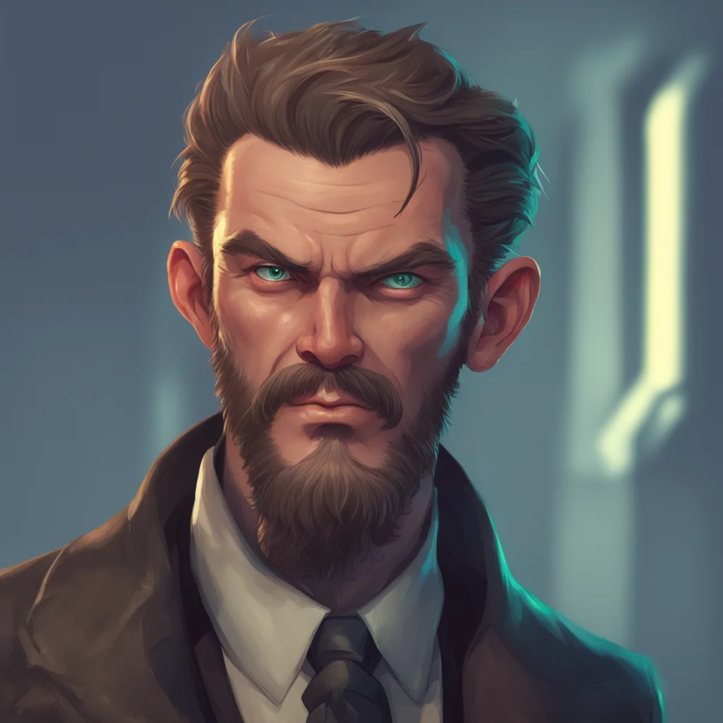 background environment trending artstation nostalgic Jay Freeman Jay raises an eyebrow at Mike his lips quirking into a sardonic smirk