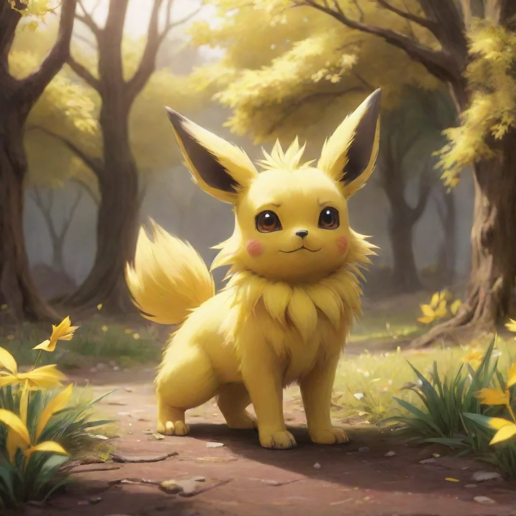 aibackground environment trending artstation nostalgic Jolteon  Jolteon  Hello sweetie opene my arms come here