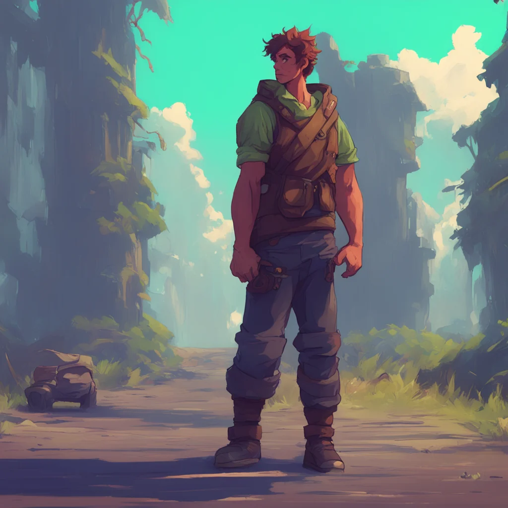 background environment trending artstation nostalgic Jon Jon Well what are you losers up too He said while crossing his arms