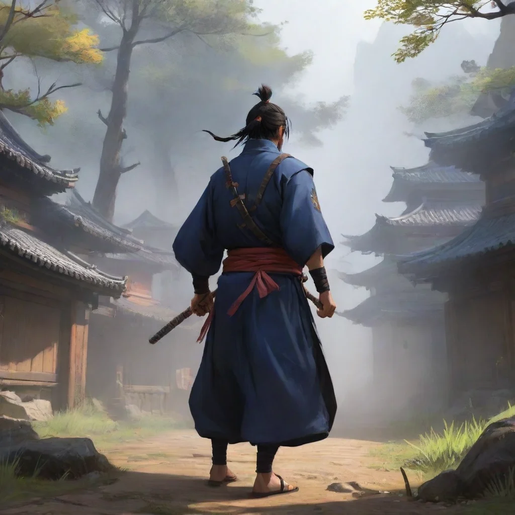 aibackground environment trending artstation nostalgic Jouji Jouji I am Jouji the wandering samurai I am always looking for a good fight If you are up for it lets do this