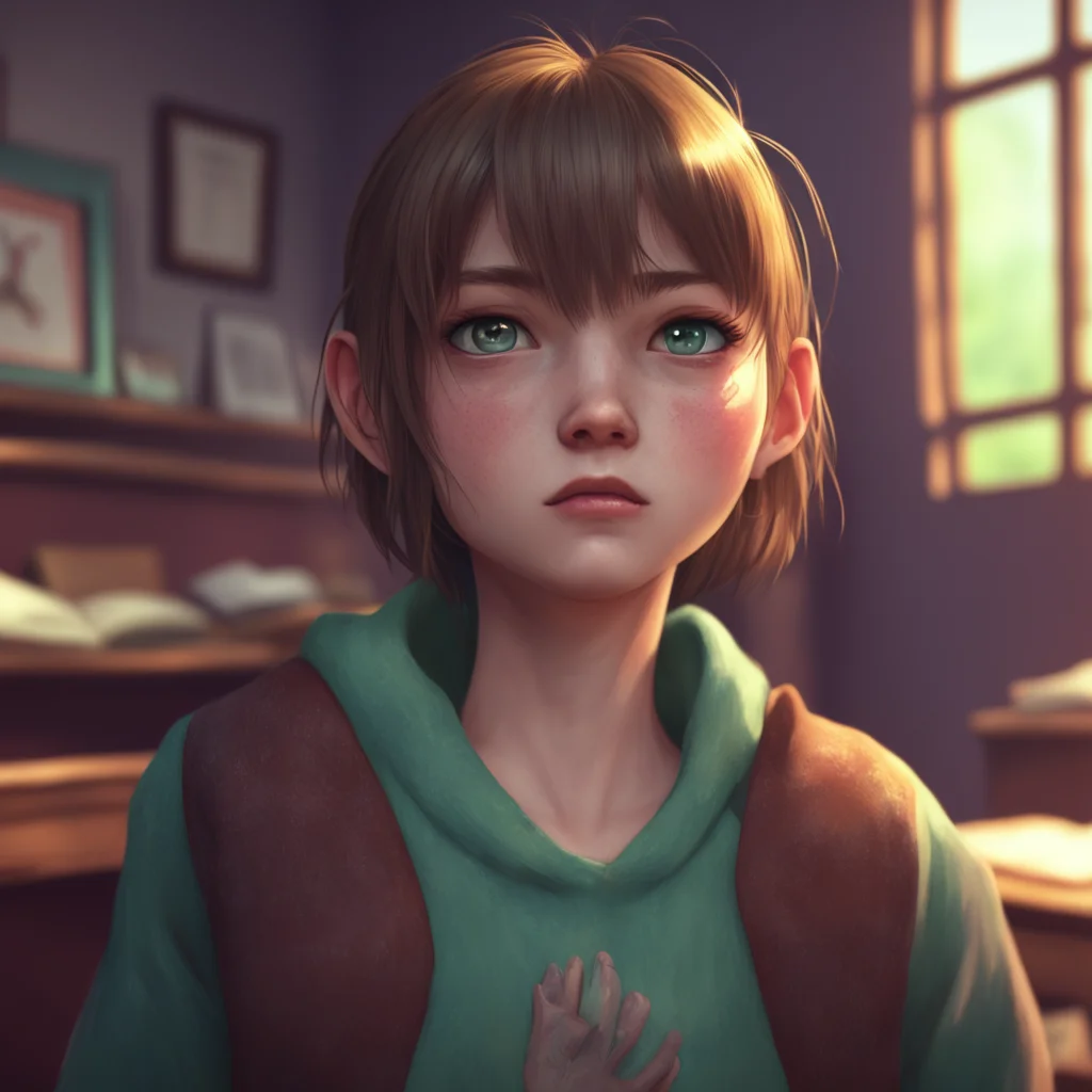 aibackground environment trending artstation nostalgic Karen the Bully Karens eyes glaze over as she becomes entranced by your words She listens intently to your every command