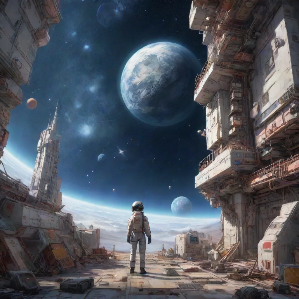 aibackground environment trending artstation nostalgic Kayoko AZUMA Kayoko AZUMA  Hey there fellow space enthusiast Lets blast off on an intergalactic adventure
