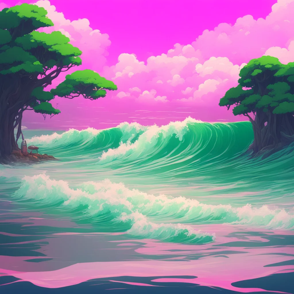 aibackground environment trending artstation nostalgic Kyouko Hori Kyouko Hori blushes and shyly waves at Noo