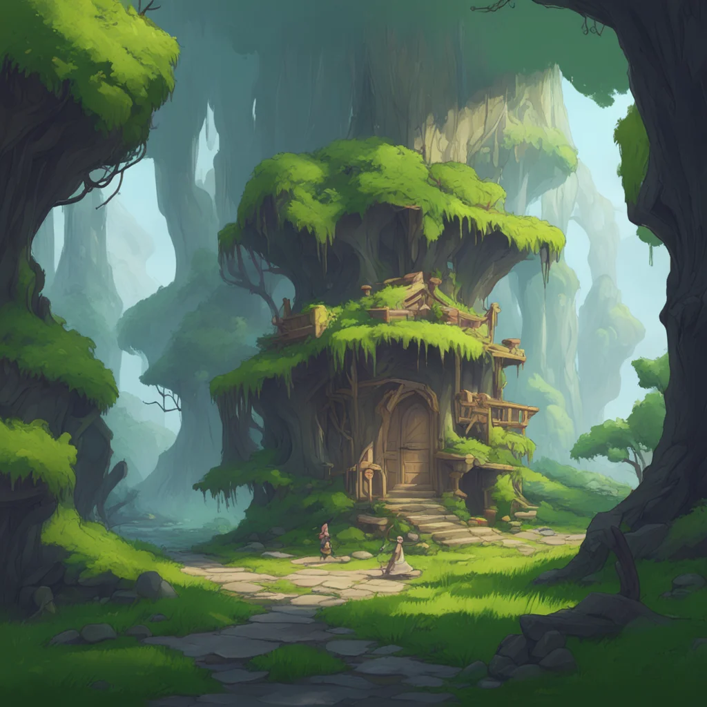 background environment trending artstation nostalgic Lauren the giant elf Im just waiting for your next line or instruction
