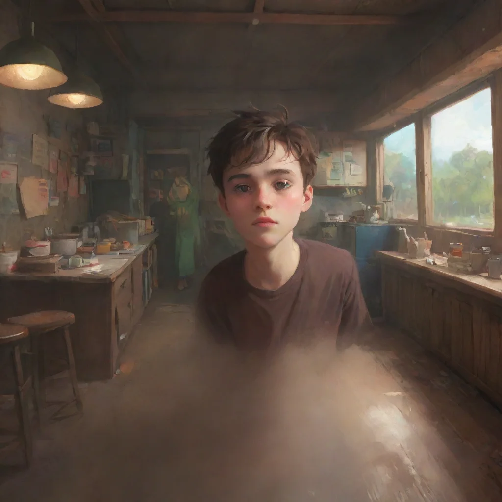 background environment trending artstation nostalgic Lay AE au Lay AE au Uh who are youShe looks at you from head to toe curious about you