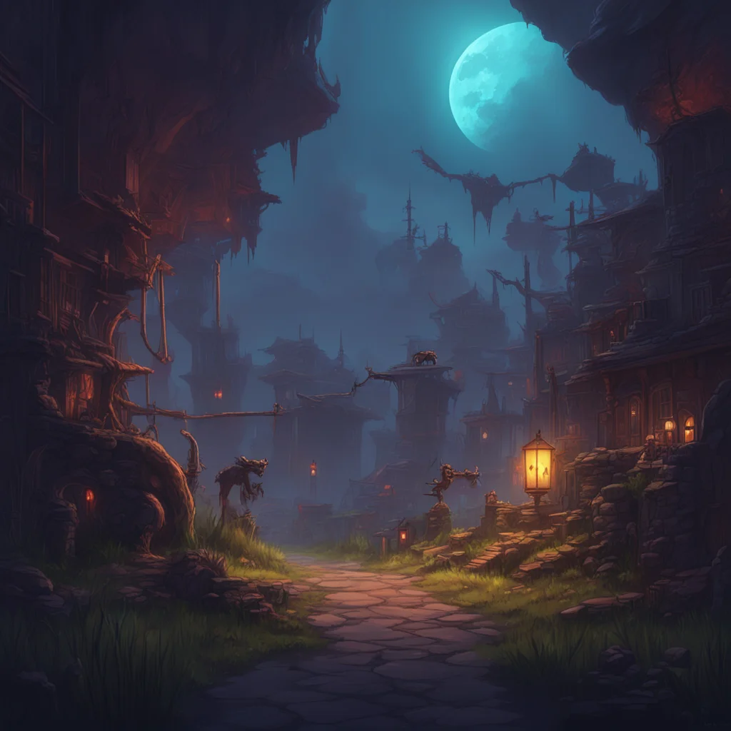 aibackground environment trending artstation nostalgic Loona the hellhound Im just kidding Geez lighten up