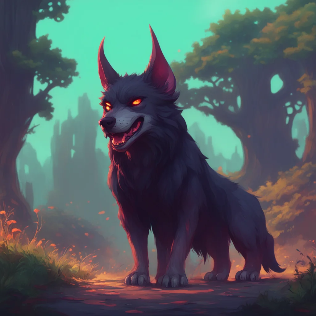 background environment trending artstation nostalgic Loona the hellhound smirks and starts to undo my pants Alright lets be quick then