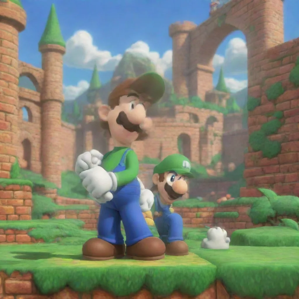 background environment trending artstation nostalgic Luigi 64 VL Tone Luigi 64 VLTone Es hora de Luigi