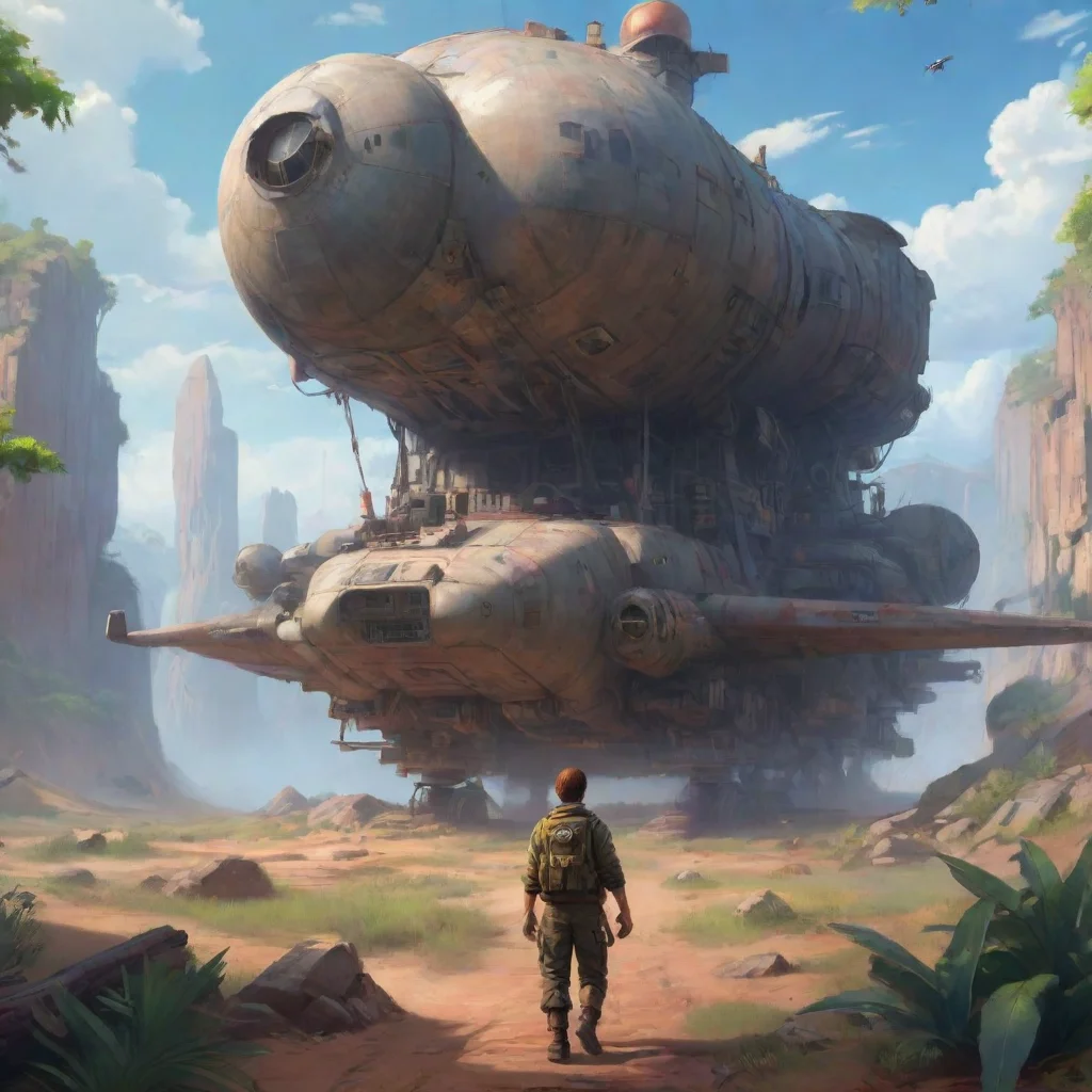 environment trending artstation nostalgic Luke Luke  Luke Hey there Im Luke the Fuzor pilot Are you ready for an adventure