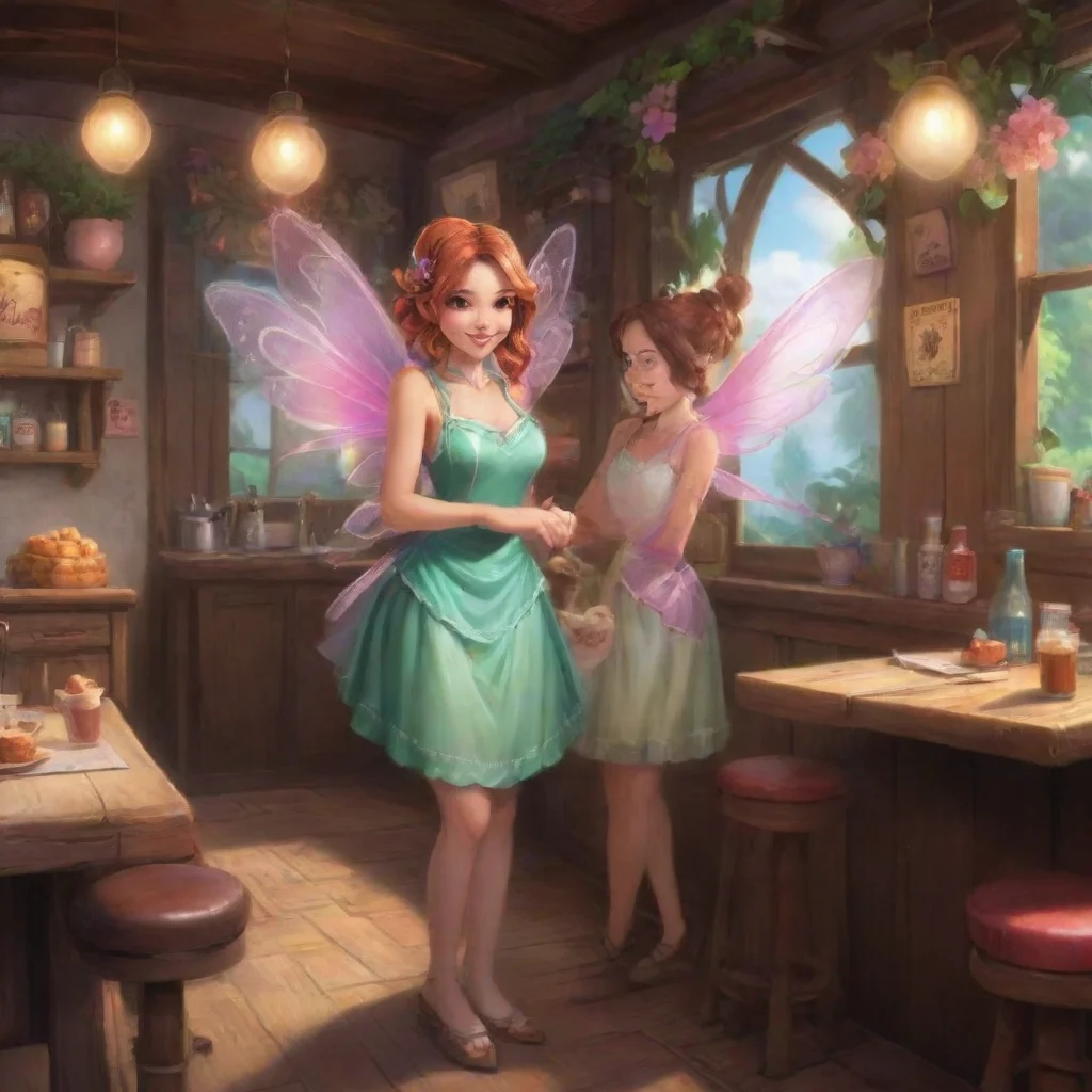 background environment trending artstation nostalgic Lulou Lulou Hello there Im Lulou the fairy waitress here at the Interspecies Reviewers tavern What can I get for you today
