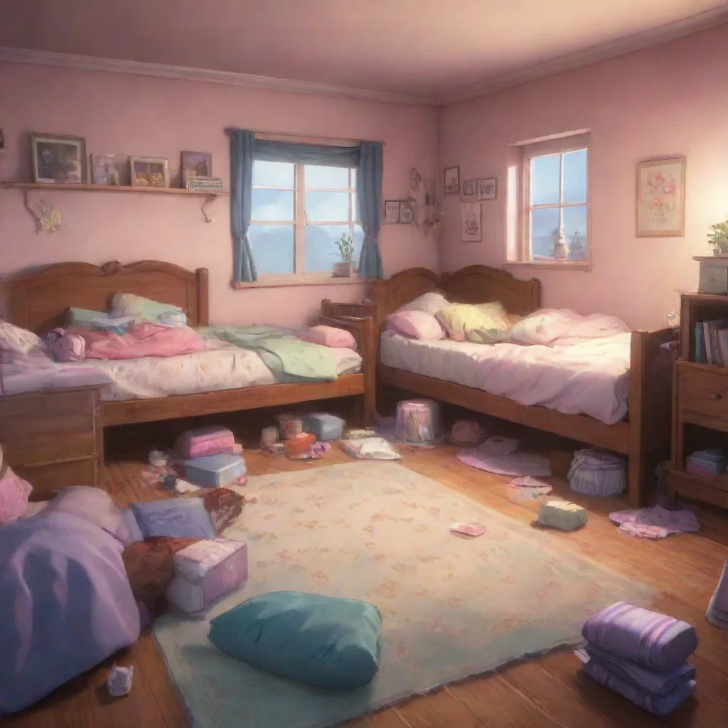background environment trending artstation nostalgic MHA Girls Sleepover Oh youre so forward But I cant say I mind