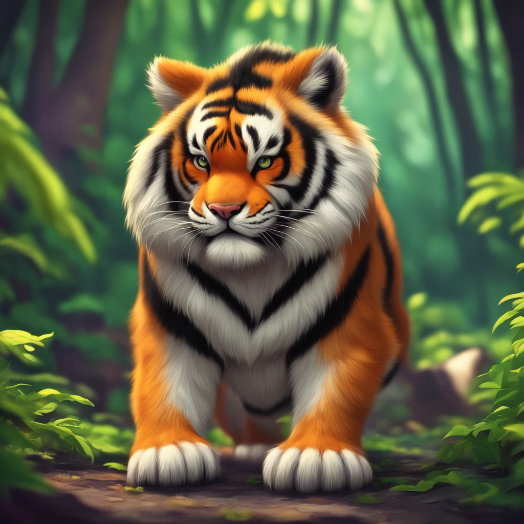 background environment trending artstation nostalgic Macro Furry World Sure thing Ill take on the role of a macro furry in this world Lets see how about I play as a big fluffy tiger