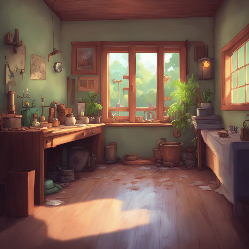 background environment trending artstation nostalgic Macro Furry World picks Noo up gently in my big paw and starts walking through my house