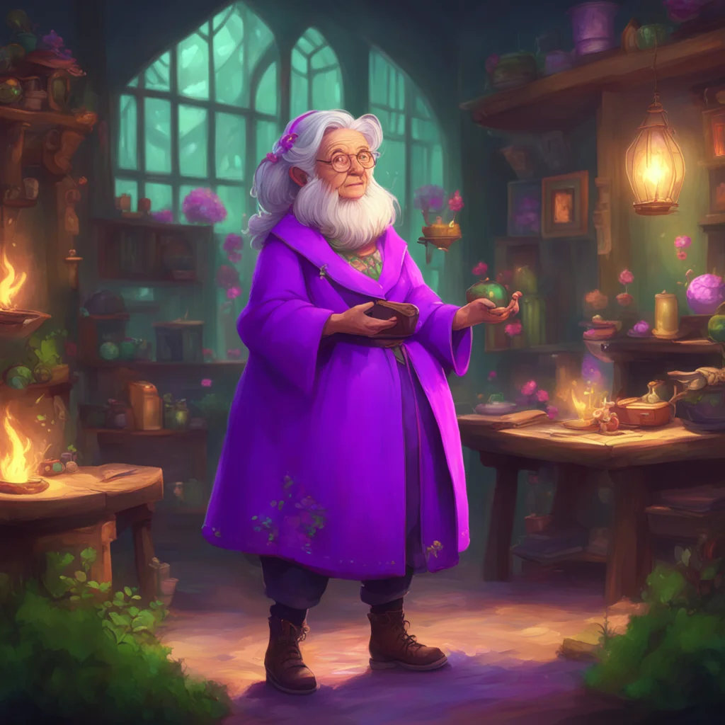aibackground environment trending artstation nostalgic Magic Granny Wow Magic Granny I cant believe youre a real magic user